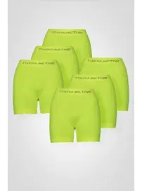 FormActive Sarı Microfiber Likralı Sentetik Yapılı Erkek Boxer 6lı Set FormActive 4400 - 6 ADET