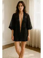 Saten Biyeli Fantazi Dantel Sabahlık Venlisa 2601 farklı açı