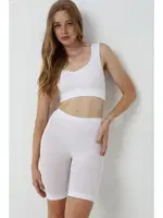 Seamless Dikişsiz Uzun Paçalı Kadın Boxer 1410 Beyaz görsel 13