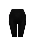 Seamless Dikişsiz Uzun Paçalı Kadın Boxer 1410 Siyah farklı açı