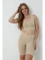 Seamless Dikişsiz Uzun Paçalı Kadın Boxer 1410 Ten görsel 5