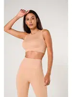 Seamless Fitilli Kalın Askılı Spor Kadın Sütyeni FormActive 1510 Ten farklı açı