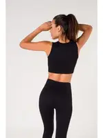 Siyah Seamless Fitilli Spor Sütyeni FormActive 1510 Siyah görsel 4