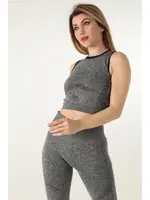 Seamless Kadın Kalın Askılı Crop Miorre 999-ZZ0137 farklı açı