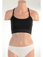 Kaplı Spor Seamless Sütyen DoReMi 002-T15312 Siyah