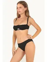 Seamless Kapsız Straplez Wire Sütyen Doremi 002-T15439 Siyah görsel 5