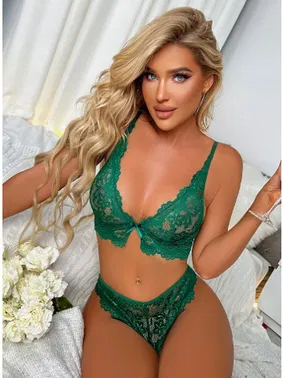 SHE Dantelli Fantazi Erotik Sütyen Takım SHE 2017 - Alternatif Görünüm