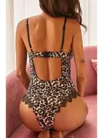 Erotik Leopar Desen Baybdoll SHE 2148 Leopar görsel 4