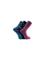 12'li Pamuklu Kadın Soket Çorap Şirin 0640-4 - 12 ADET Asorti farklı açı