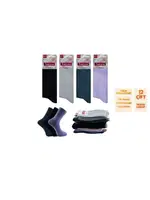 Pamuklu Soket Kadın Çorap 12'li Şirin 0640-5 - 12 ADET Asorti