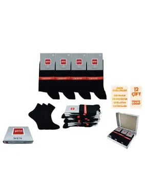 Şirin Yarım Konç Dikişsiz Penye Erkek Patik 12'li Şirin 7015 - 12 ADET