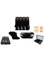 Bambu Dikişsiz Sıfır Konç Erkek Patik 12'li Şirin 7037 - 12 ADET Siyah