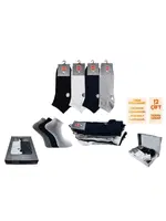 Dikişsiz Ter Emici Erkek Penye Patik Çorap 12'li Şirin 7090-001 - 12 ADET Asorti