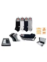 Dikişsiz Ter Emici Erkek Penye Patik Çorap 12'li Şirin 7090-003 - 12 ADET Asorti