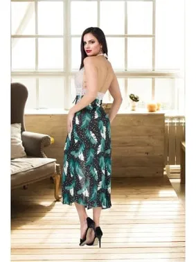 İzabel Sırt Dekolteli Dantelli Uzun Gecelik İzabel 2013 - Alternatif Görünüm