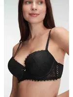 Siyah Dantelli Sütyen Slip Takım Anıl 4838 Siyah farklı açı