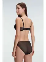 Siyah Dantelli Sütyen Slip Takım Anıl 4838 Siyah detay görünüm