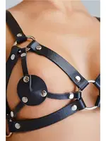 Siyah Deri Sütyen missisX 935 Siyah farklı açı