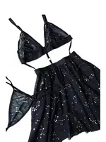 Siyah Erotik Gecelik missisX 50138 Siyah görsel 5