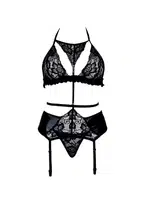 Siyah Jartiyer Takım Loomerie 544 Siyah görsel 6