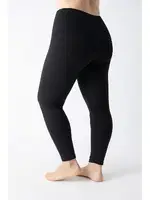 Siyah Kadın Büyük Beden Modal Tayt Confeo C801-507 Siyah görsel 4