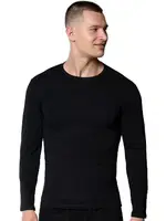 Siyah Likralı Uzun Kollu Erkek Fanila Atlet Gümüş 4022 Gri detay görünüm