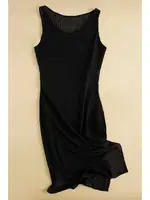 Siyah Pareo Plaj Elbisesi Kimono Kaftan Angelsim MS4353 Siyah farklı açı