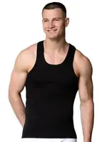 Siyah Sporcu Ribana Erkek Atlet Gümüş 4019 Siyah detay görünüm