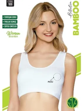 Sortie Pedli Kalın Askılı Bambu Kadın Bustiyer Sortie 109