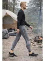 Dikişsiz Sporcu Seamless Erkek Kısa Tayt Doremi 999-ZZ0145 Antrasit farklı açı