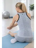 Sporcu Gym Seamless Dikişsiz T-shirt Miorre 001-001247 Gri görsel 4