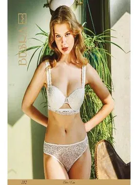 Anı Kalın Dantes Askılı Kadın Sütyen Takım Anı 262 - Alternatif Görünüm