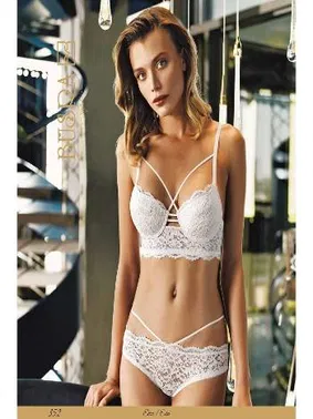 Büşra Dantelli İp Dekolteli Kadın Sütyen Külot Takım Büşra 352 - Alternatif Görünüm