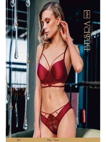 Destekli Balenli Dantelli Kadın Sütyen Külot Takım Büşra 364