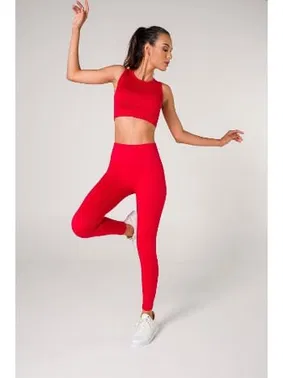 FormActive Toparlayıcı Çift Katlı Dikişsiz Yüksek Bel Fitilli Spor Tayt FormActive 1550