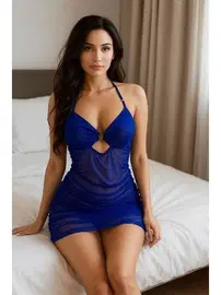 Venlisa Transparan Tül Gecelik Venlisa V2402