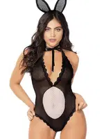 Tül Seksi Fantazi Siyah Body Loomerie 215 Siyah