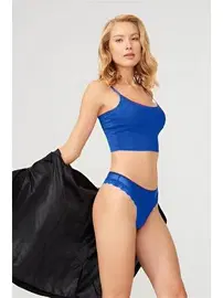 Venlisa Transparan Dantelli Fantazi Kadın Tanga Venlisa 6103