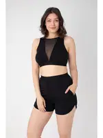 Tüllü Kadın Siyah Modal Büstiyer Confeo C801-022 Siyah