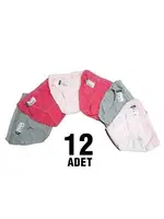 Pınar Kız Çocuk Slip Külot 12'li Tutku 0834 Yakut detay görünüm