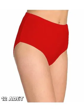 Tutku Renkli Bayan Ribana Bato Külot 12'li Tutku 0923