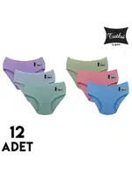 Pandora Bato Kadın Külot 12'li Tutku 0962 Asorti görsel 4