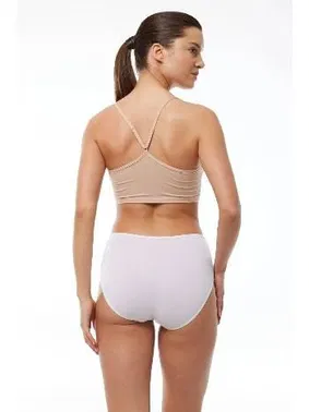 Derya Kurşun Üçlü Beyaz Klasik Bato Külot 1903B Derya Kurşun DE1903B - Alternatif Görünüm