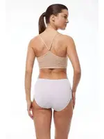 Üçlü Beyaz Klasik Bato Külot 1903B Derya Kurşun DE1903B Beyaz detay görünüm