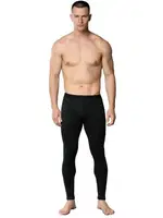 Uzun Erkek Tayt Termal Alt Gümüş 4055 Siyah farklı açı