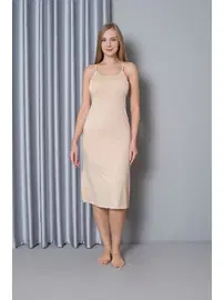 Confeo Uzun İp Askılı Modal Kadın Kombinezon Confeo C801-018