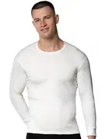 Uzun Kollu İnterlok Erkek Krem Fanila Gümüş 4016 Krem detay görünüm