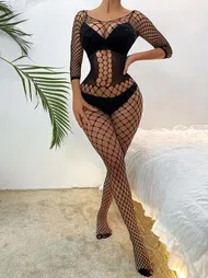 Vivaldy Korse Görünümlü Geniş File Fantazi Vücut Çorabı Vivaldy 4635