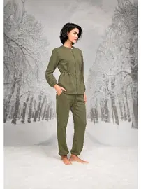 Doreanse Yanları Büzgülü Fermuarlı Kadın Pijama Takımı Doreanse 26K4090