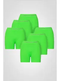 FormActive Yeşil Microfiber Likralı Sentetik Yapılı Erkek Boxer 6lı Set FormActive 4400 - 6 ADET